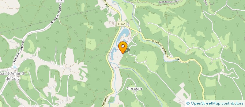 localisation de l'entreprise CAMPING DE LA GRANDE PRADE  LA CASSAGNE