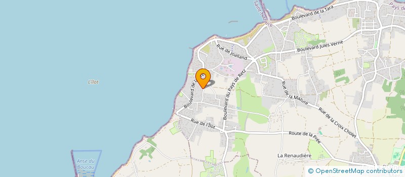 localisation de l'entreprise CAMPING DE LA POINTE à PREFAILLES
