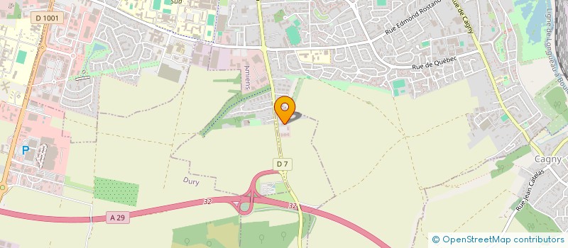 localisation de l'entreprise CAMPING DE LA PRAIRIE  AMIENS