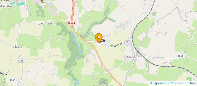 localisation de l'entreprise CAMPING DE MONTVIRON  SARTILLY-BAIE-BOCAGE