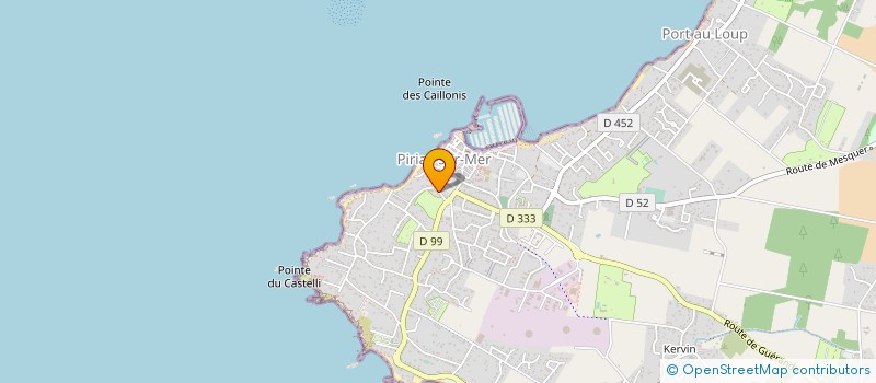 localisation de l'entreprise CAMPING DES BOUTONS D'OR à PIRIAC-SUR-MER