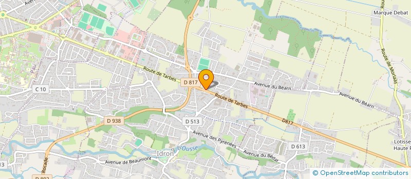 localisation de l'entreprise CAMPING DES DEUX ETANGS  ANGERS