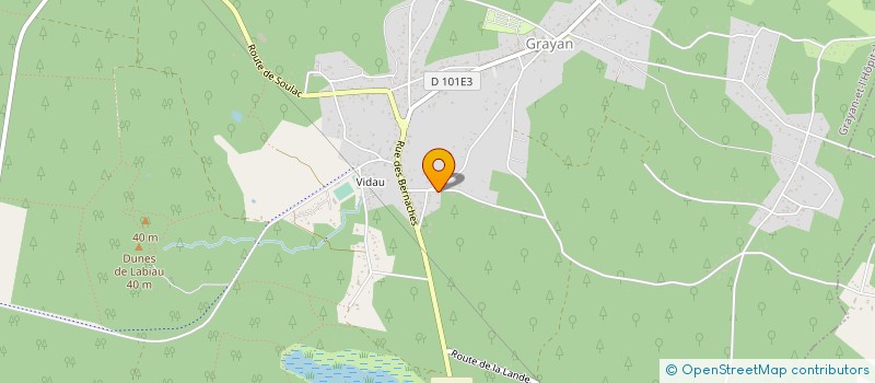 localisation de l'entreprise CAMPING DES FAMILLES à GRAYAN-ET-L'HOPITAL