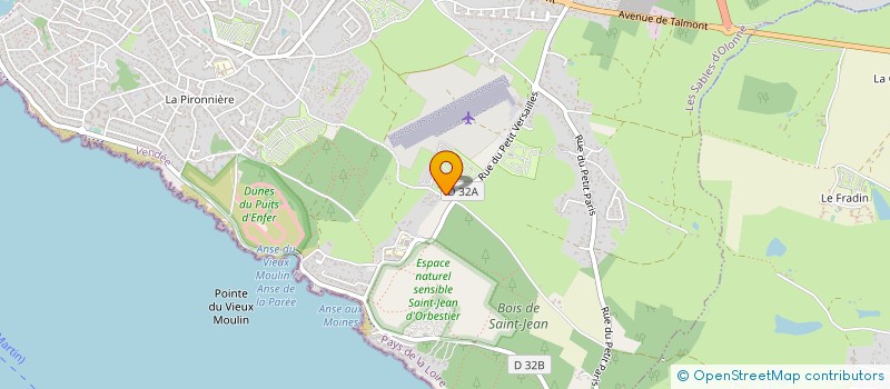 localisation de l'entreprise CAMPING DU BEL AIR à LES SABLES D'OLONNE