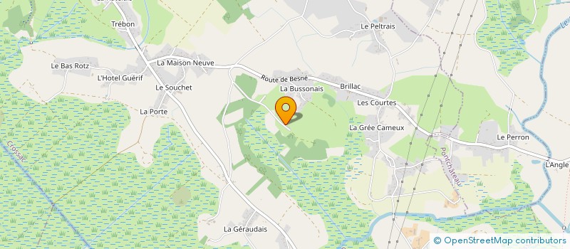 localisation de l'entreprise CAMPING DU DEFFAY à SAINTE-REINE-DE-BRETAGNE