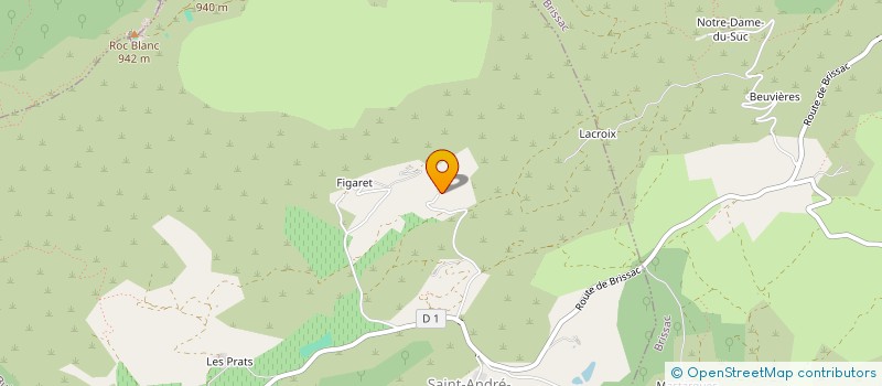 localisation de l'entreprise CAMPING DU DOMAINE D'ANGLAS à BRISSAC