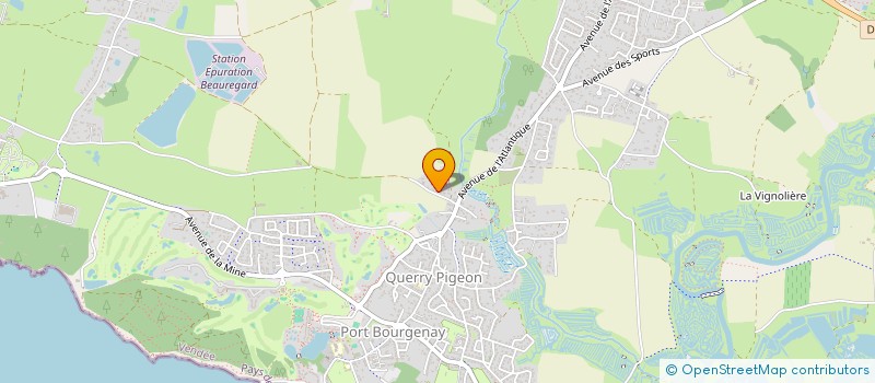 localisation de l'entreprise CAMPING DU DOMAINE DES FORGES  AVRILLE