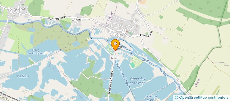 localisation de l'entreprise CAMPING DU GRAND PRE à LONG