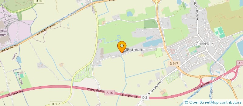 localisation de l'entreprise CAMPING DU MEUL'HOUCK à GHYVELDE