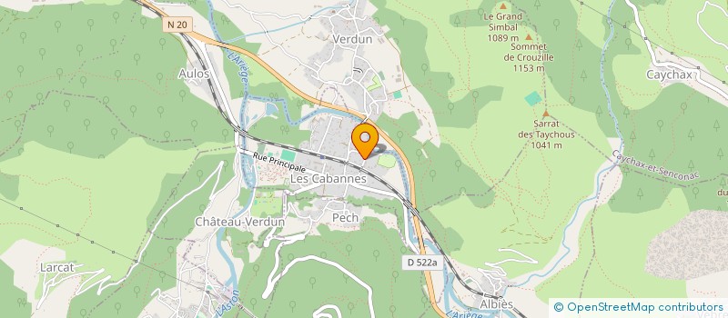 localisation de l'entreprise CAMPING DU PAYS DE BEILLE à LES CABANNES