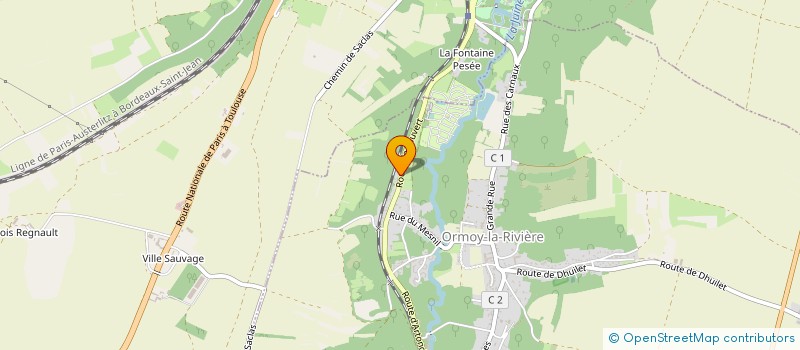 localisation de l'entreprise CAMPING DU VAUVERT à BEZIERS