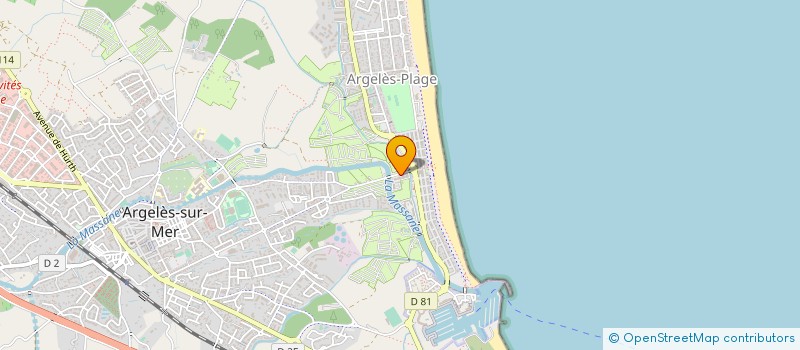 localisation de l'entreprise CAMPING EUROPE à ARGELES-SUR-MER