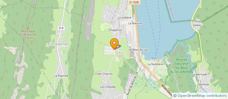 localisation de l'entreprise CAMPING L'IDEAL à LATHUILE