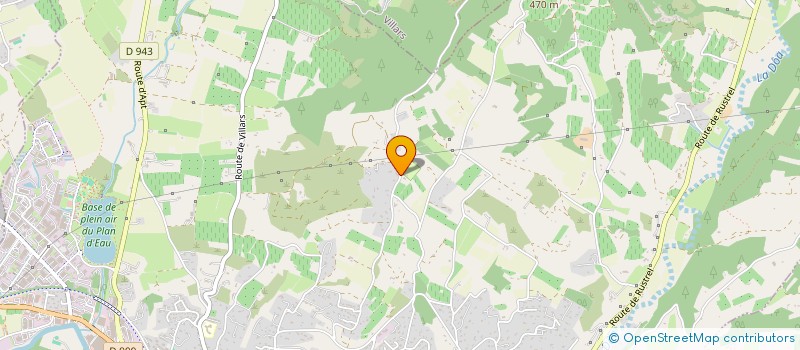 localisation de l'entreprise CAMPING LA CLEF DES CHAMPS  APT