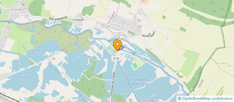 localisation de l'entreprise CAMPING LA HAUTE BORNE à LONG