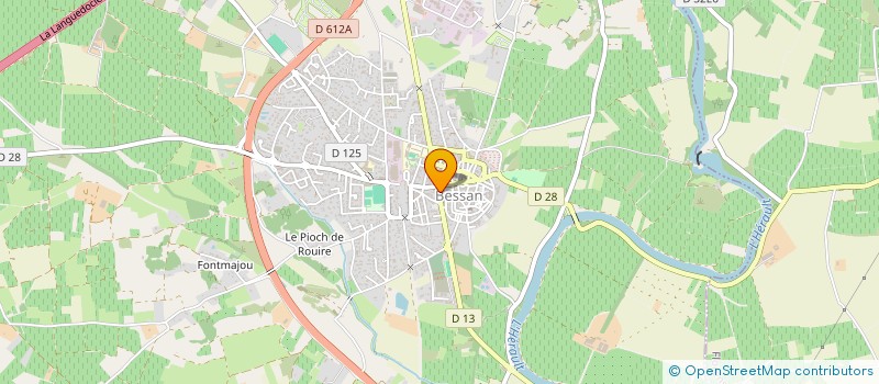 localisation de l'entreprise CAMPING LA PLAGE à MARSEILLAN