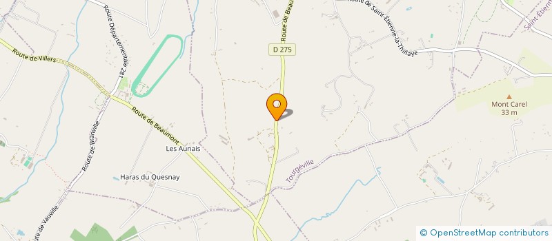 localisation de l'entreprise CAMPING LA VALLEE DE DEAUVILLE à SAINT-ARNOULT