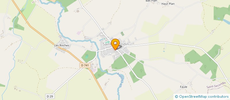 localisation de l'entreprise CAMPING LAZY DUCK à USSON-DU-POITOU