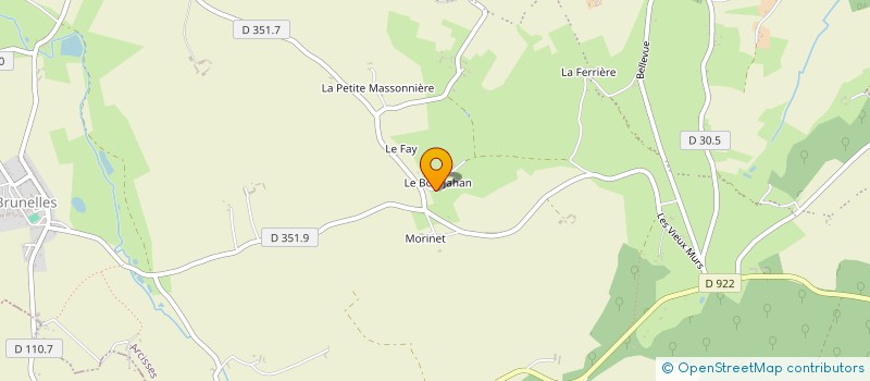 localisation de l'entreprise CAMPING LE BOIS JAHAN à ARCISSES