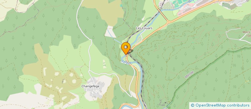localisation de l'entreprise CAMPING LE CLOS DES PEUPLIERS à BARJAC
