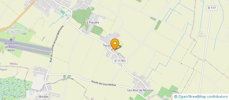 localisation de l'entreprise CAMPING LE CLOS FLEURI à MEDIS