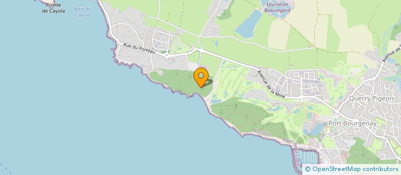 localisation de l'entreprise CAMPING LE LITTORAL  TALMONT-SAINT-HILAIRE