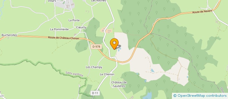 localisation de l'entreprise CAMPING LE MANOIR DE BEZOLLE à SAINT-PEREUSE