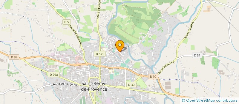 localisation de l'entreprise CAMPING LE MAS DE NICOLAS  SAINT-REMY-DE-PROVENCE