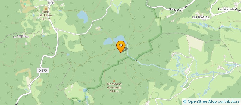 localisation de l'entreprise CAMPING LE PAROY  TAGNIERE (LA)