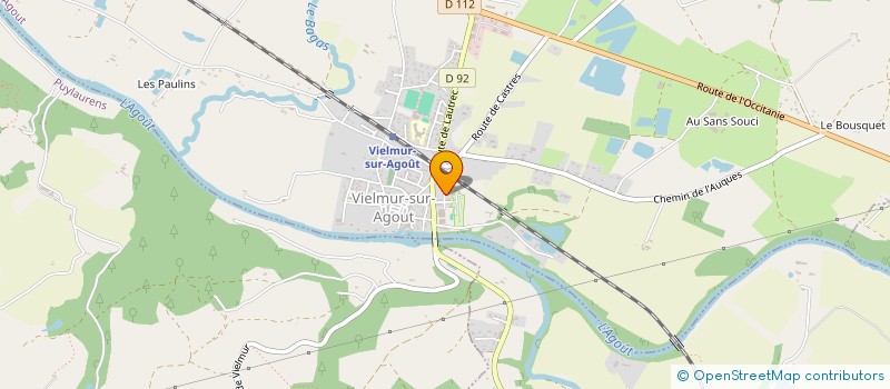 localisation de l'entreprise CAMPING LE PESSAC  VIELMUR-SUR-AGOUT