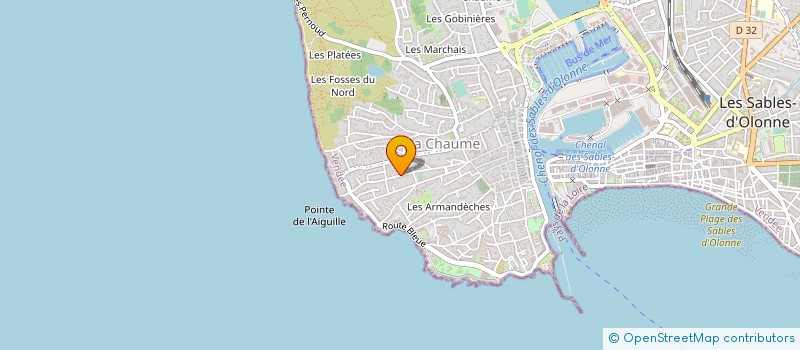 localisation de l'entreprise CAMPING LE PETIT PARIS à LES SABLES D'OLONNE