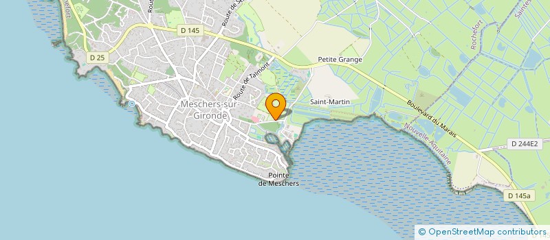 localisation de l'entreprise CAMPING LE SOLEIL LEVANT RIBES  MESCHERS-SUR-GIRONDE