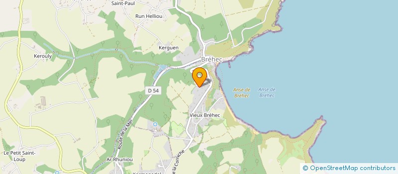 localisation de l'entreprise CAMPING LE VARQUEZ SUR MER à PLOUHA