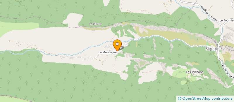 localisation de l'entreprise CAMPING LES AVENIERES  SIGOTTIER