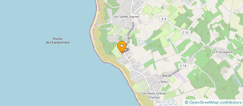 localisation de l'entreprise CAMPING LES GROS JONCS à SAINT-GEORGES-D'OLERON