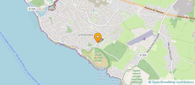 localisation de l'entreprise CAMPING LES PIRONS INVEST à LES SABLES D'OLONNE