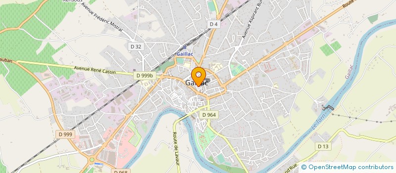 localisation de l'entreprise CAMPING LES POMMIERS D AIGUELEZE à GAILLAC