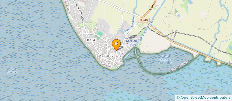 localisation de l'entreprise CAMPING MARIE-CELINE LEMAITRE à LE CROTOY