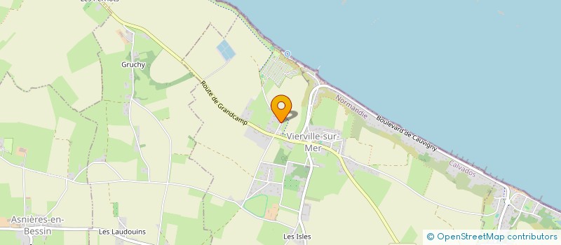 localisation de l'entreprise CAMPING OMAHA BEACH à VIERVILLE-SUR-MER