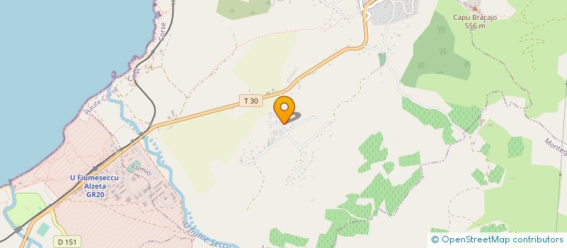 localisation de l'entreprise CAMPING PADUELLA à CALVI