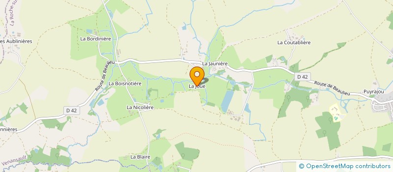 localisation de l'entreprise CAMPING PARADOG  VENANSAULT