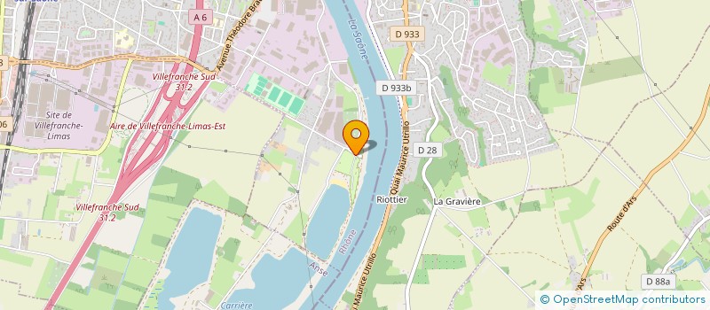 localisation de l'entreprise CAMPING PARC BEAUJOLAIS  VILLEFRANCHE-SUR-SAONE