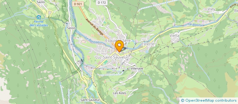 localisation de l'entreprise CAMPING TOY à LUZ-SAINT-SAUVEUR