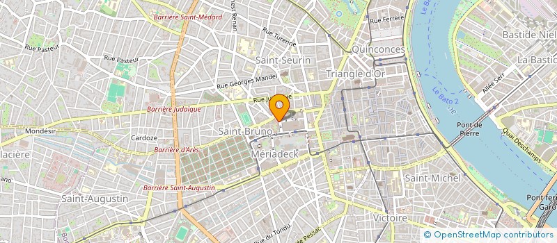 localisation de l'entreprise CAMPINGS-EN-FRANCE  BORDEAUX