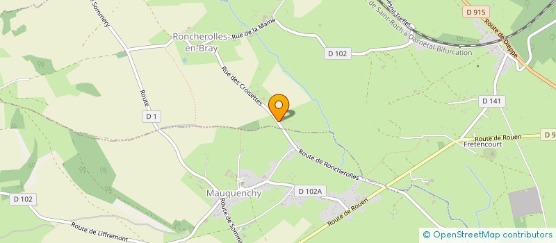 localisation de l'entreprise CAMPINOLIUS  RONCHEROLLES-EN-BRAY