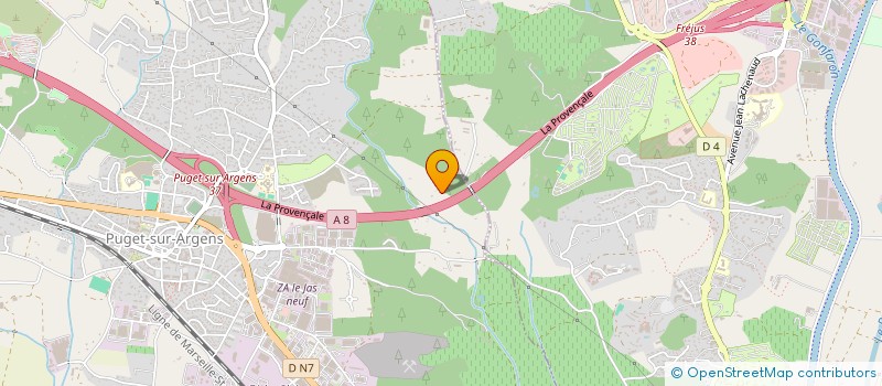 localisation de l'entreprise CAMPINUS à PUGET-SUR-ARGENS