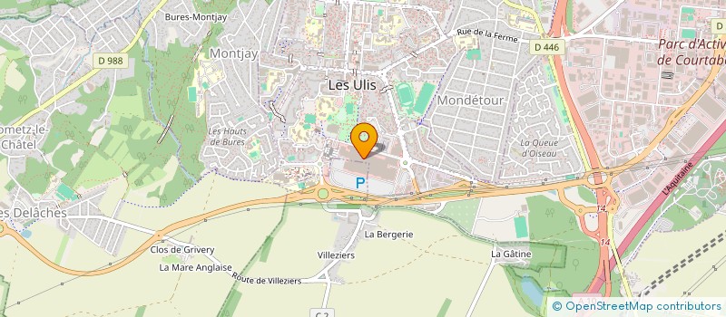 localisation de l'entreprise CAMPION SARL à LES ULIS