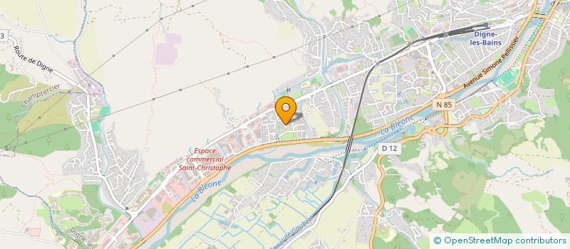 localisation de l'entreprise CAMPIONE DIEUDE EXPERTISE COMPTABLE - AUDIT  DIGNE-LES-BAINS