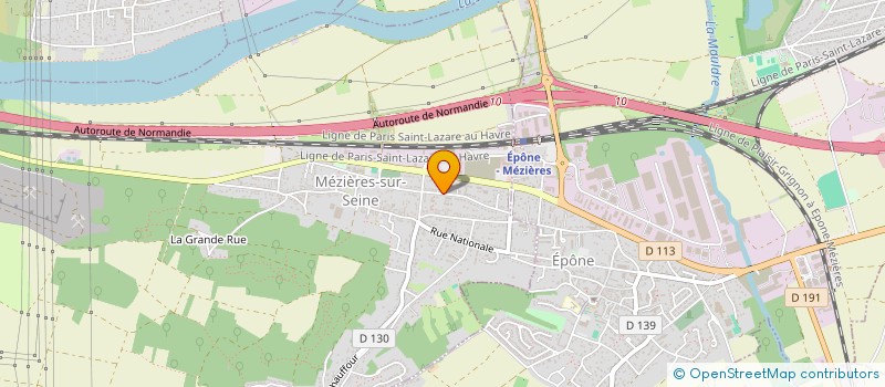 localisation de l'entreprise CAMPIT  MEZIERES-SUR-SEINE