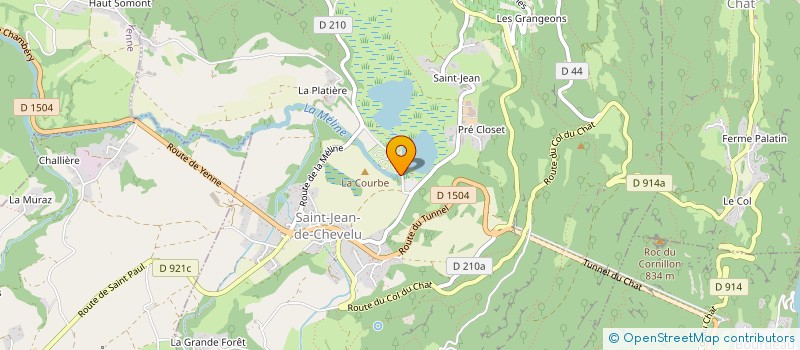 localisation de l'entreprise CAMPLAC  SAINT-JEAN-DE-CHEVELU